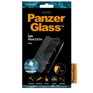 PanzerVerre Verre Trempé Privacy Protection d'écran Apple iPhone 12/12 Pro