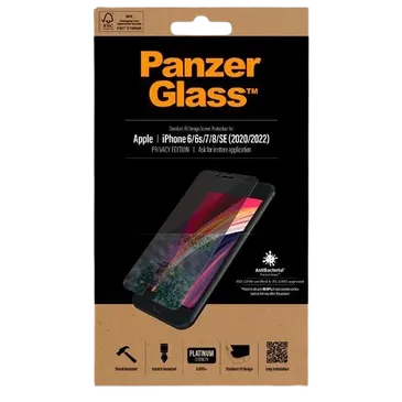 Panzerglass Tempered Glass Privacy Screen Protector Apple iPhone 6/6s/7/8/SE 2020/SE 2022