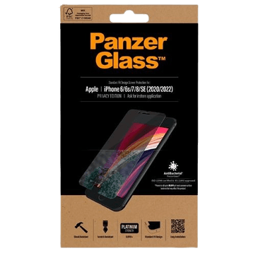 Panzerglass Härdat Glas Privacy Skärmskydd Apple iPhone 6/6s/7/8/SE 2020/SE 2022