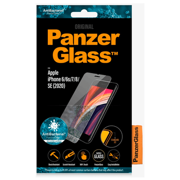 Panzerglass Tempered Glass Antibacterial Screen Protector Apple Iphone 6 6s 7 8 Se Se 22 Gomibo Fr
