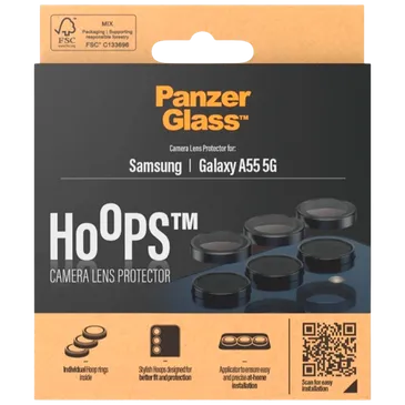 Panzerglass Hoops Verre Trempé Camera Protector Samsung Galaxy A55