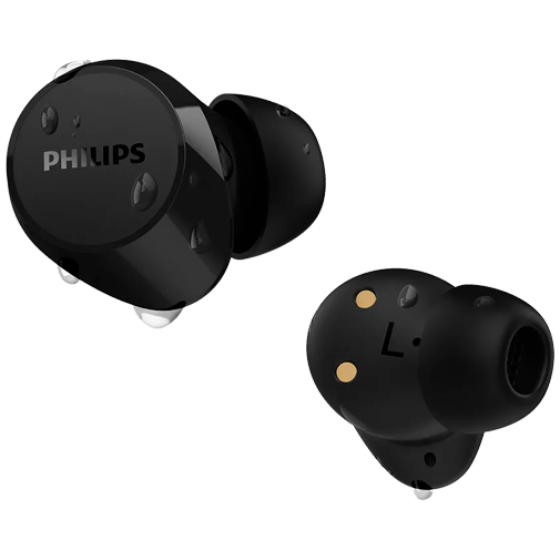 Philips True Wireless Earbuds Black