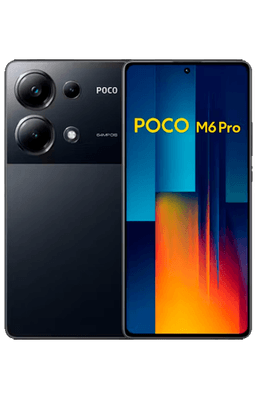 携帯電話本体 Poco M6 8GB-256GB black POCO M6 Pro 8GB/256GB Black: full specifications, photo