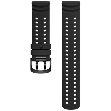 Polar Premium Silicone Horlogeband 22mm Noir S - L