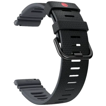 Polar Silicone Bracelet de Montre 22mm Noir S - M/L