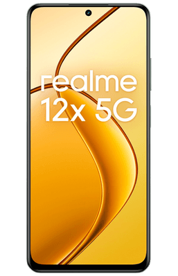 Realme 12X 5G対応 スマートフォン 8GB+256GB グローバル版 realme 12x 5G Dual SIM (Glowing Black 8GB RAM, 256GB ROM) |120Hz