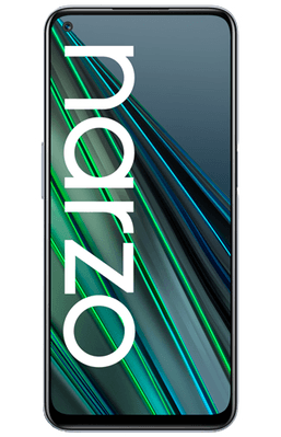 ANDROID - 【SIMフリー】realme narzo 30 5G グローバル版 Realme Narzo 30 5G Racing Silver 128GB + 6GB Dual-SIM