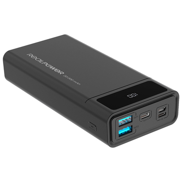 ERD PB-20KE 20000 mAh Li-Polymer Power Bank (Fast Charging, Black)