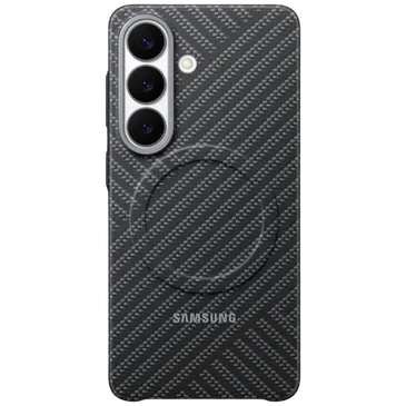 Samsung Carbon Back Cover Grijs Magnetisch Samsung Galaxy S26