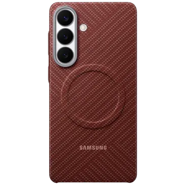 Samsung Carbon Back Cover Rood Magnetisch Samsung Galaxy S26+