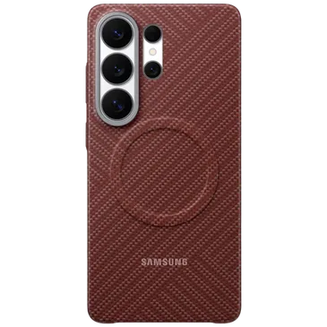 Samsung Carbon Back Cover Rot Magnetisch Samsung Galaxy S26 Ultra