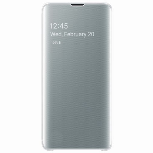 Samsung Clear View Cover White Galaxy S10 G973