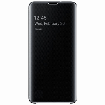 Samsung Clear View Cover Black Galaxy S10 G973