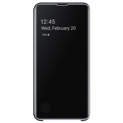 Samsung Clear View Cover Black Galaxy S10e