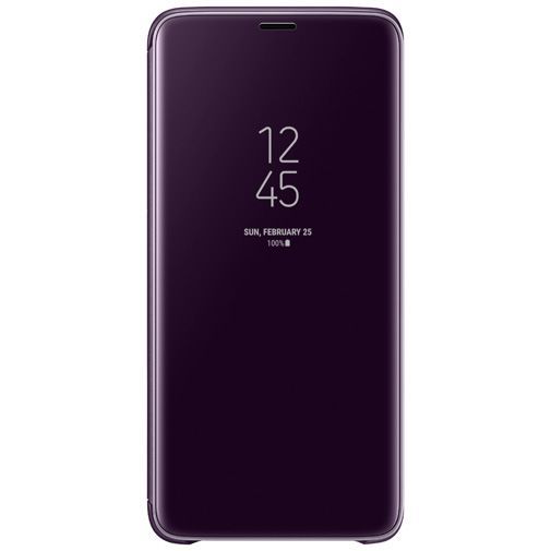 Samsung Clear View Standing Cover Purple Galaxy S9+