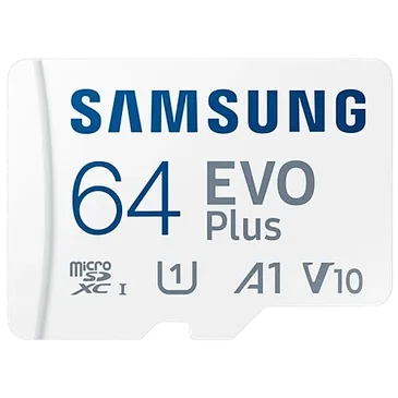 Samsung EVO Plus MicroSDXC 64GB + SD-Adapter
