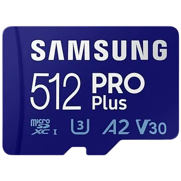 Samsung EVO Pro Plus MicroSDXC 512GB + SD-Adapter