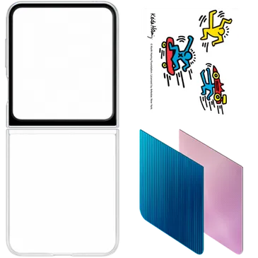 Samsung Flipsuit Coque Samsung Galaxy Z Flip 5 + Kh Card People