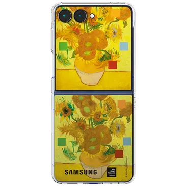 Samsung Flipsuit Van Gogh Flower Back Cover Samsung Galaxy Z Flip 7 