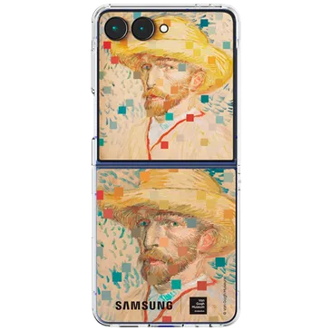 Samsung Flipsuit Van Gogh Portrait Back Cover Samsung Galaxy Z Flip 7