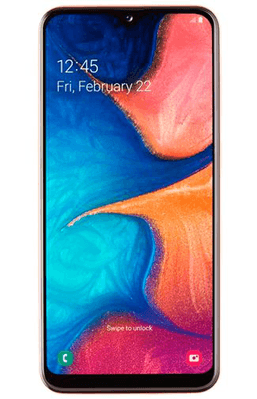 Samsung Galaxy A20e Coral