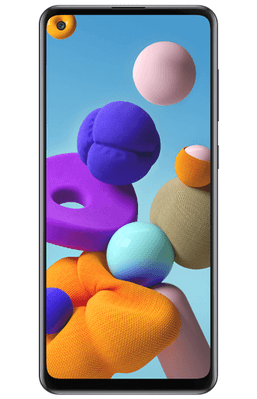 Galaxy - Galaxy A21 UQ SIMフリー　黒　ブラック UQ mobile、“使いやすさ”にこだわった4Gスマホ「Galaxy A21