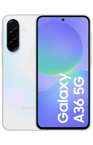 Samsung Galaxy A36 5G 128GB A366 Wit - kopen - Belsimpel