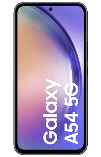 Belsimpel Samsung Galaxy A54 128GB A546 Zwart Enterprise Edition aanbieding