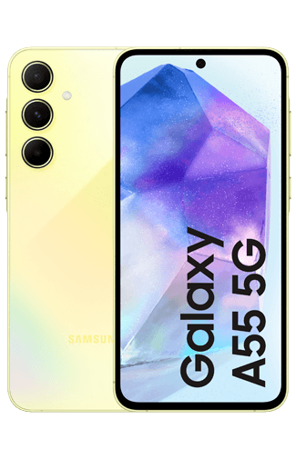 Buy Samsung Galaxy A55 5G 8GB 256GB Yellow | Samsung KSA
