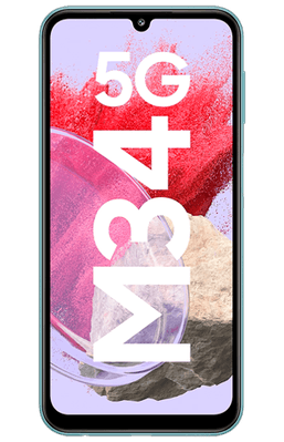 Samsung Galaxy M34 5G 6Go/128Go M346 Bleu Clair