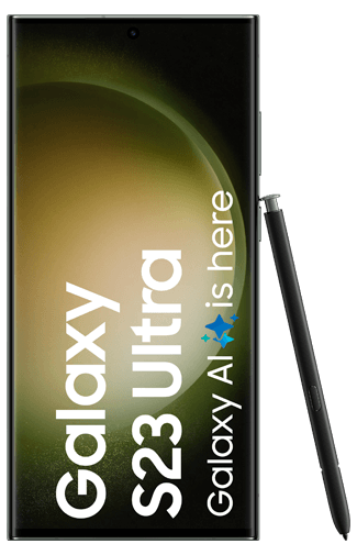 Samsung Galaxy S23 Ultra 256GB S918 Groen - kopen - Belsimpel