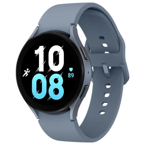 Samsung Galaxy Watch 5 44Mm Blau Blaues Silikon Armband Gomibo