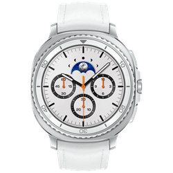 Samsung Galaxy Watch 8 Classic 4G Argent (Bracelet Blanche)