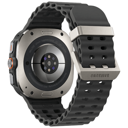 Samsung Galaxy Watch Ultra Titanium Silver (Grey Rubber Strap