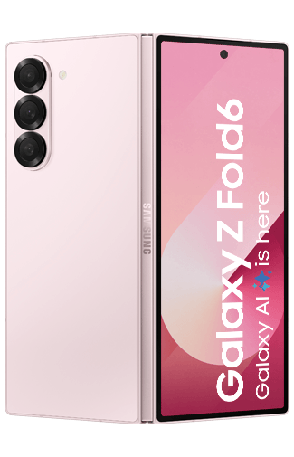 Samsung Galaxy Z Fold 6 256GB F956 Roze - kopen - Belsimpel