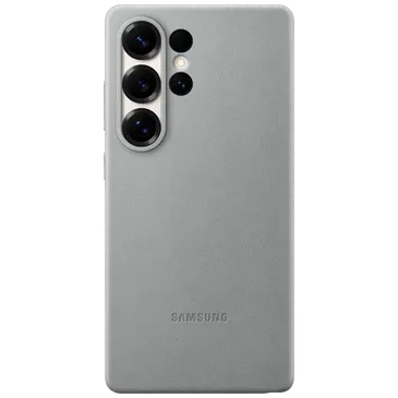 Samsung Kindsuit Pu-Leather Back Cover Grey Samsung Galaxy S25 Ultra