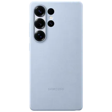 Samsung Kindsuit Pu-Leather Back Cover Light Blue Samsung Galaxy S25 Ultra