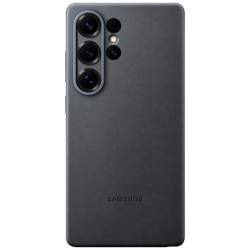 Samsung Kindsuit Pu-Nahka Back Cover Musta Samsung Galaxy S25 Ultra