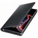 Samsung Leather Wallet Cover Black Galaxy Note 9
