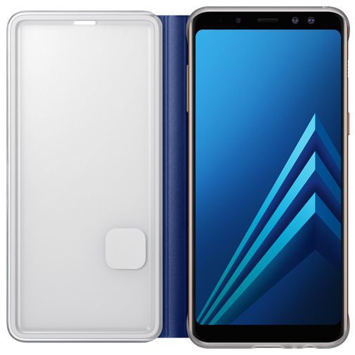Samsung Neon Flip Cover Blue Galaxy A8 (2018)