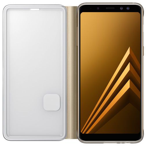 Samsung Neon Flip Cover Gold Galaxy A8 (2018)