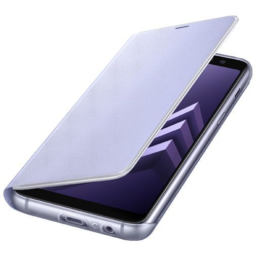 Samsung Neon Flip Cover Grey Galaxy A8 (2018)