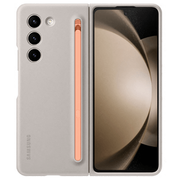 Samsung PC Back Cover Mit S Pen Beige Samsung Galaxy Z Fold 5