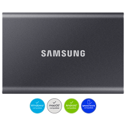 Samsung Portable Ssd Grey T7 1TB