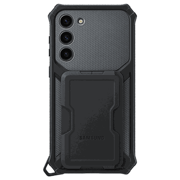 Samsung Rugged Gadget TPU Back Cover Black Samsung Galaxy S23+