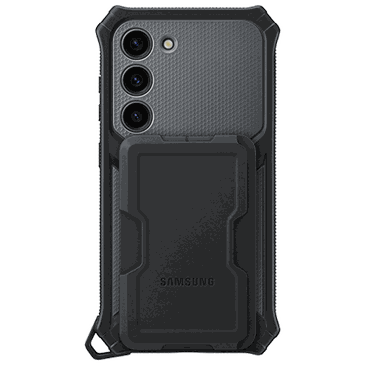 Samsung Rugged Gadget TPU Back Cover Noir Samsung Galaxy S23