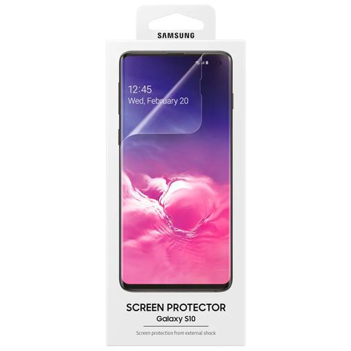 Samsung Screenprotector Transparent Galaxy S10
