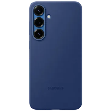 Samsung Siliconen Back Cover Blauw Samsung Galaxy S25+
