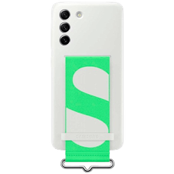 Samsung Back Cover Silicone Com Alça Branco Samsung Galaxy S21 FE