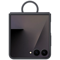 Samsung Silicone 0Back Cover with Ring Black Samsung Galaxy Z Flip 7